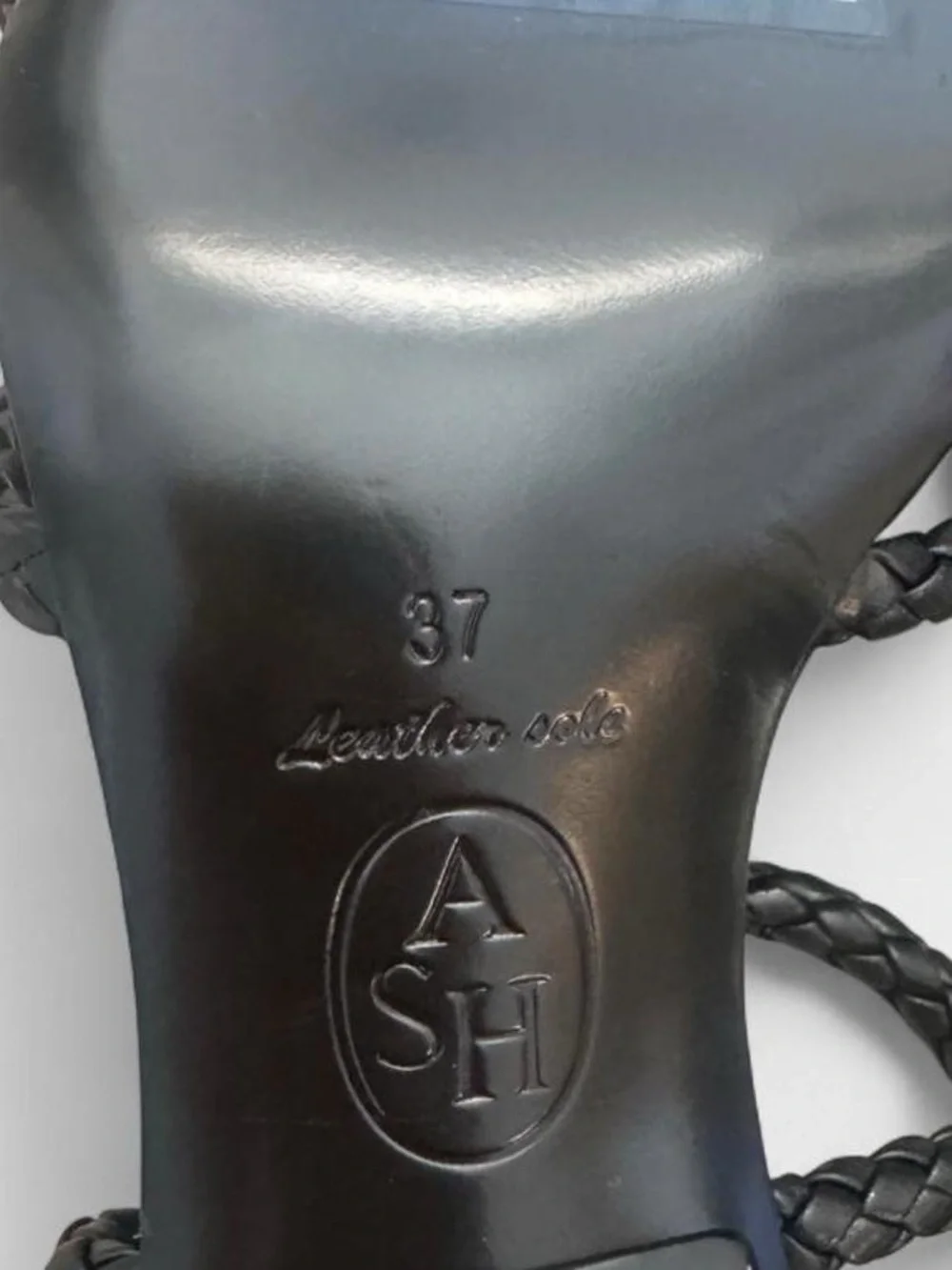 [New] ASH black Jess Bis Sandals 7
